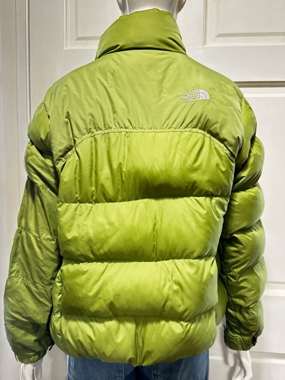 The North Face 1996 Retro Nuptse Men's Sage Green Puffer Jacket Size Medium - Picture 4 of 16